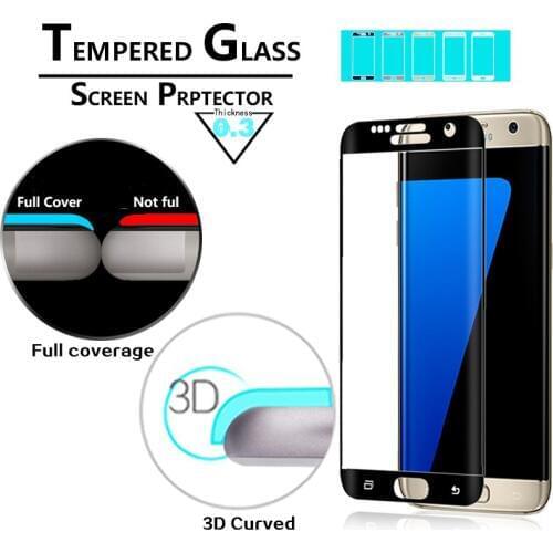 Anti-shatter Full coverage glass film for Samsung Galaxy S7 Tempered Glass film For Galaxy s7 G930F G930A screen Protector Film