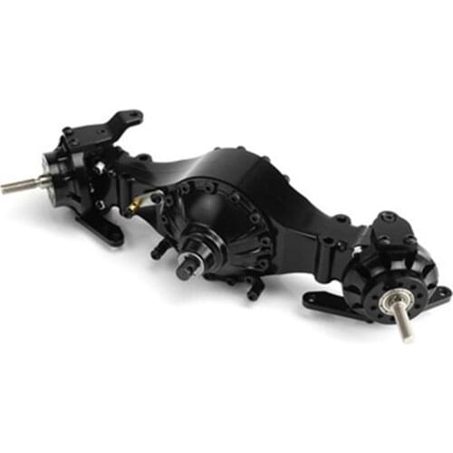 RC Differential Lock Axle Front Rear Bridge Upgrade Parts for 1/14 Truck Tamiya Tractor Q911