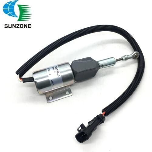 SA-4931 Stop Solenoid 3990770 Fuel Shutdown Solenoid For Cummins Heavy Equipment Parts 12V 24V SA-4931-12 SA-4931-24