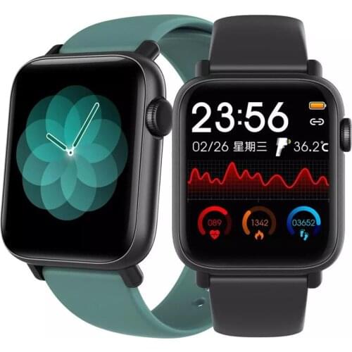 Smart bluetooth bracelet heart rate monitoring sports temperature measurement smart watches for android and ios