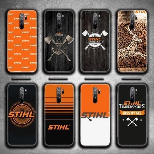 Stihl Timbersports Phone Case for Redmi 9A 8A 7 6 6A Note 9 8 8T Pro Max Redmi 9 K20 K30 Pro