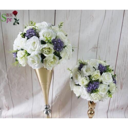 SPR HOT wedding table flowers candlestick table centerpiece wedding flower wall backdrop arch floral decoratio Free shipping