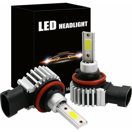 12V 24V Car Headlight H4 P43T COB Chips H7 H11 9005 H1 High/Low Beam100W 26000lm 6000K 12V Automobiles Fog Light Blanc Branco