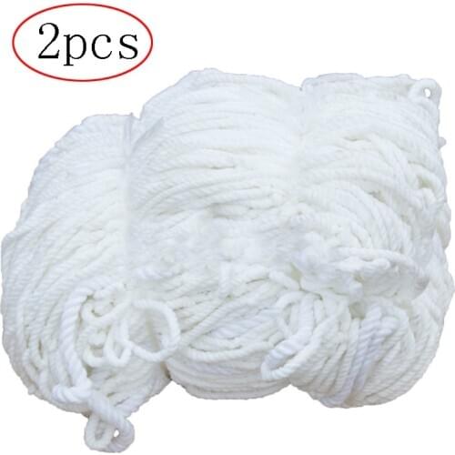 2PCS 3X2M Soccer Goal Net Football Nets Mesh Football Accessories For Outdoor Team Football Training Practice Match(Nets Only)