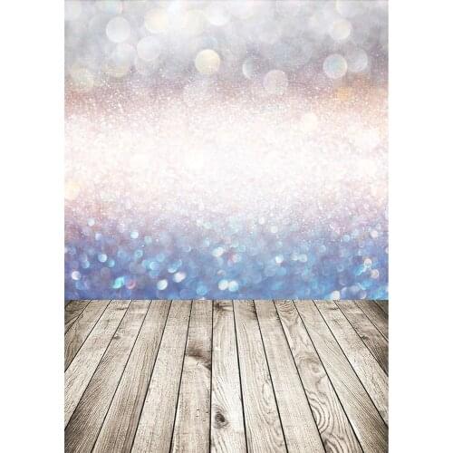 Flare Glitter Gradient Bokeh Photography Backdrop Vinyl Studio Phtoshoot Photobooth Background for Children Baby Wedding Party
