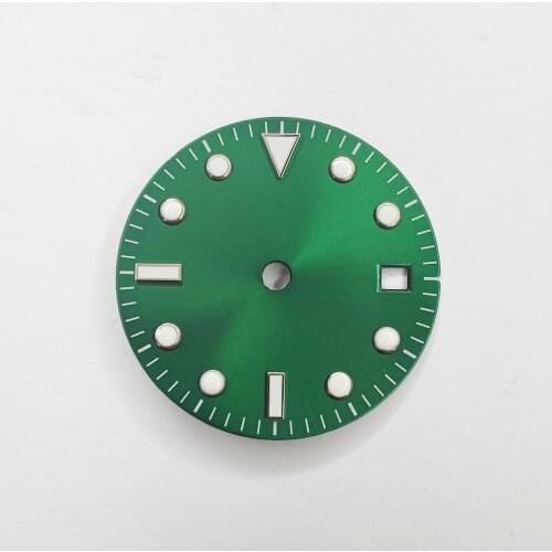 Watch Parts 28mm Sterile Dial Luminous Watch Dial Luminous Suitable For ETA 8215 2836 Mingzhu DG 2813 Miyota8215 821Amovement 52