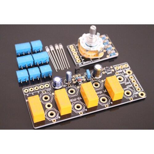 Amplifier Case Signal Select Switch Board Audio Signal Switching Relay Switching Band
