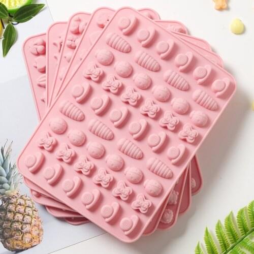 Silicone 3d Chocolate Molds DIY Cake Bakeware Baking Moulds Tools Jelly Fondant Candy Trays Non-stick Silicone Cake Mound Maker
