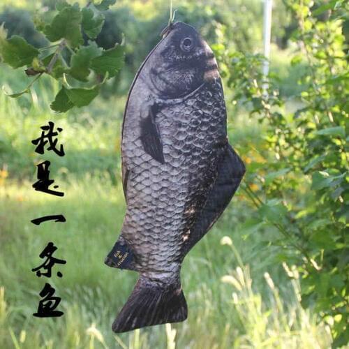 Simulation Creative Fish Pen Bag Crucian Pens Pencils Stationery Bag Students Stationery Case Pens Holder