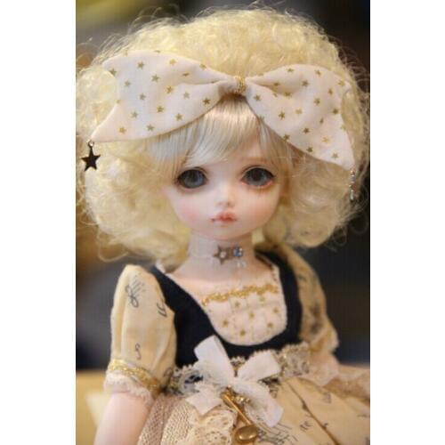 JD072 1/6 1/4 1/3 Pretty curly doll wigs YOSD MSD SD doll accessories size 6-7inch 7-8inch 8-9inch doll hair
