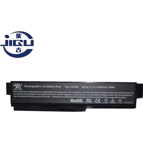 JIGU Laptop Battery For Toshiba PA3634U-1BAS PA3634U-1BRS PA3635U-1BAM PA3635U-1BRM PA3636U-1BRL PA3638U-1BAP PA3728U-1BRS