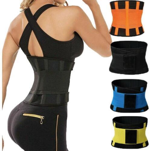 HOT Best Waist Trainer for women Sauna Sweat Thermo Yoga Sport Shaper Belt Slim