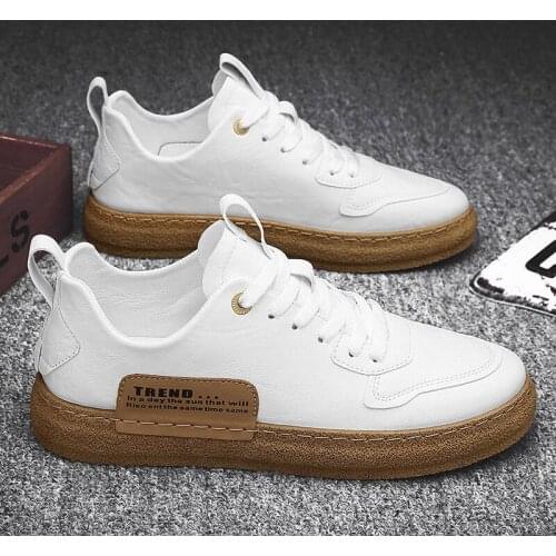 Qmaigie Men's White Sneakers