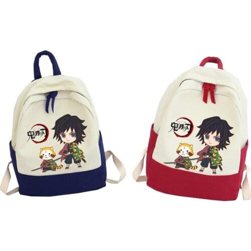 Anime Demon Slayer: Kimetsu No Yaiba Kamado Nezuko Schoolbag Backpack for Students bags toy gift
