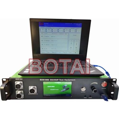 EUS1600 EUI EUP tester simulator with injector BIP function for BOSCH SCANIA CUMMINS CAT DELPHI VOLVO UINT PUMP AND INJECTOR