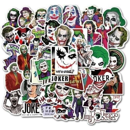 Stickers Sticker Anime Stickers Clown Sticker Suitcase Sticker Motorcycle Sticker Car Sticker Graffiti Sticker 50PCS MTZ082-67