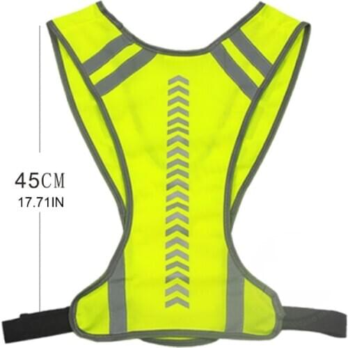 Outdoor Night Riding Running Reflective Vest Safety Safety Sports Vest