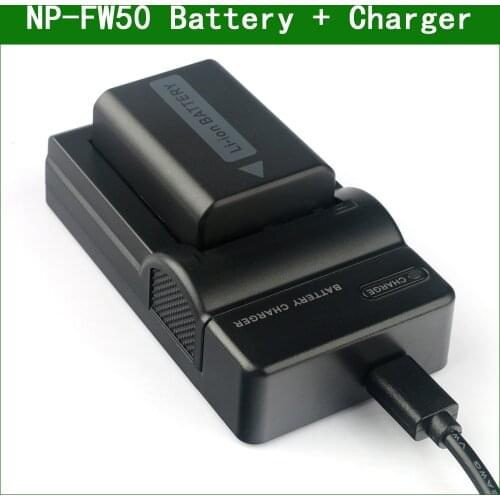 LANFULANG NP-FW50 NP FW50 Rechargeable Camera Digital Battery + Micro USB Charger For Sony NEX 5RK 5RK/B 5RK/S 5RK/W 5RL 5RY 5T