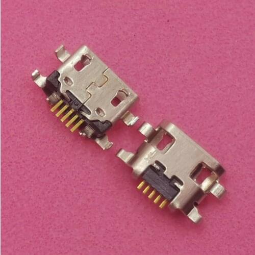 100Pcs Usb Charger Charging Dock Port Connector For Motorola Moto E6 XT2005 E5 Play XT1921 E5Play Go Samsung A10S A107 Jack Plug