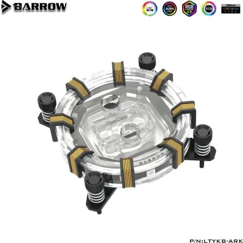 Barrow LTYKBX-ARK for X99(Transit to X299) LRC RGB v2 Aurora Limited Edition CPU waterblock 0.4MM microcutting micro waterway