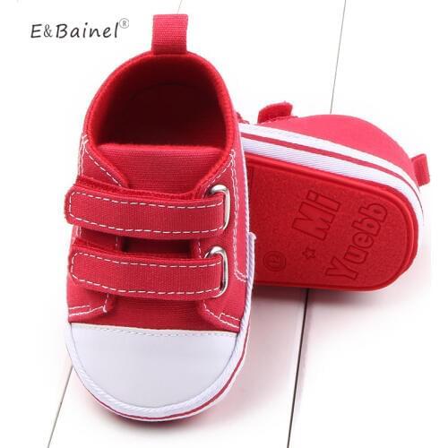 Baby Shoes Cotton Anti-slip Canvas Baby Moccasins Soft Bottom Newborn Baby Sports Sneaker First Walker Infant Shoes Footwear