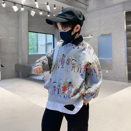 Childrens clothing Sweatshirt Clothes for teenagers pure free shipping products from aliexpress Clothing for boys Kids clothes