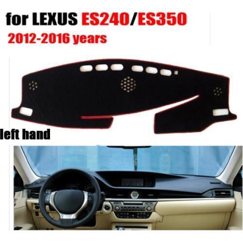 Car dashboard cover mat For LEXUS new ES ES240 ES350 2012-2016 years left hand drive dashmat pad dash covers auto accessories