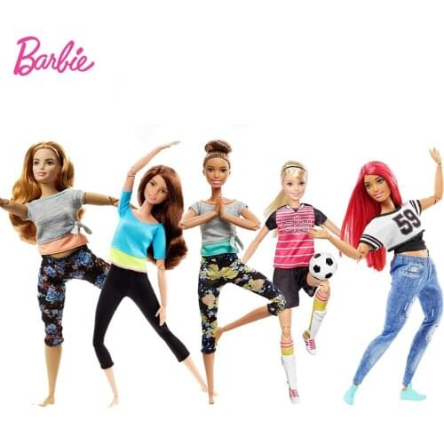 Original Barbie 18 Inch Fshion American Dolls with Accessories Toys for Girl Children Birthday Gift Bonecas Juguetes Makeup
