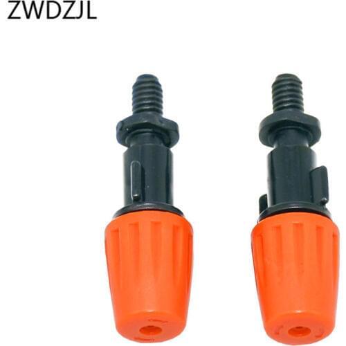 Garden Irrigation Thread Atomizing nozzle Adjustable Drippers Sprinkler water mist sprinkler misting system adapter 100pcs