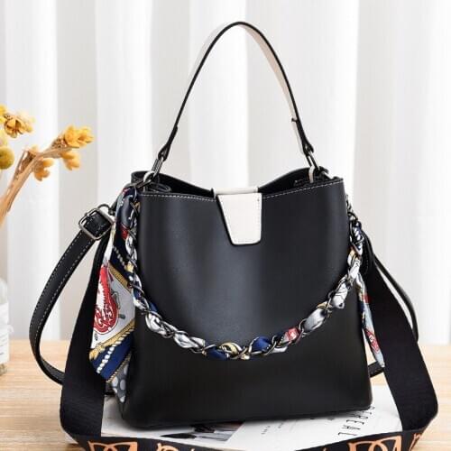 Bolsa Leather Luxury Handbags Women Bags Designer Female Croosbody Bags For Women 2019 Small Casual Tote Ladies Hand Bucket Bags