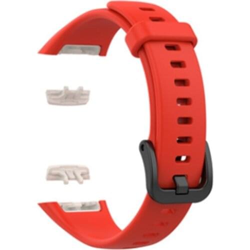Silicone Wristbands For HUAWEl Band 6 Watch Adjustable TPU Silicone Replacement Watch Strap Bracelet Accessories