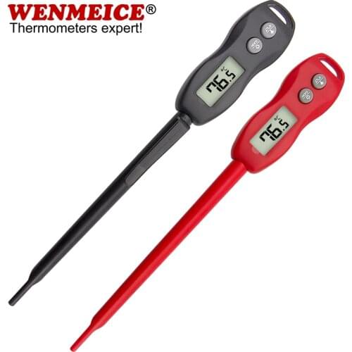 Meat Thermometer Instant Read Thermometer Digital Cooking Thermometer with Super Long Probe for Kitchen BBQ Meat Milk Yogurt