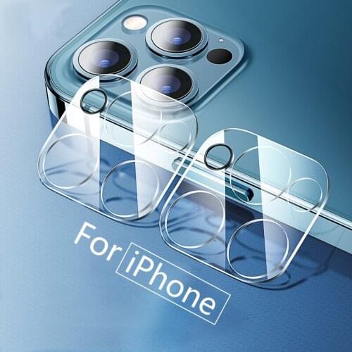 2PCS Camera Lens Tempered Glass For iPhone 11 12 Pro Max X xs XR Screen Protector On For iPhone 6s 7 8 Plus Camera HD Glass