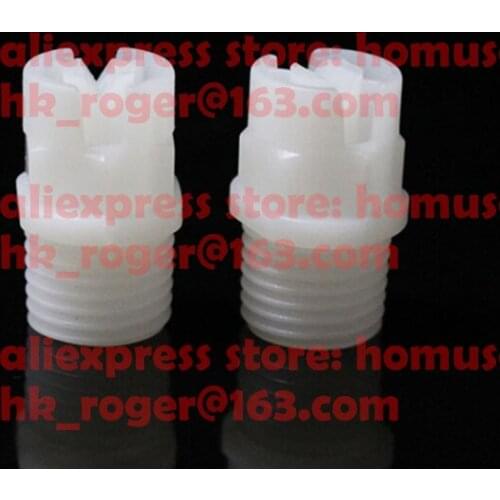 1/8 1/4 3/8 inch BSP flat fan water jetting spray Plastic nozzle Standard joint thread car auto Metal cleaning