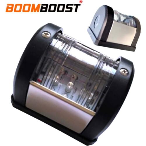 1 Pc 12V Stainless Steel Waterproof 135 Degrees Tail Stern Light Port Bulb Navigation LED Light For Boat Marine Yacht