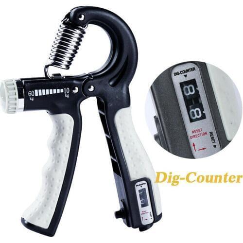 10-60Kg Adjustable Heavy Gripper Fitness Hand Exerciser Grip Wrist Training Increase Strength Spring Finger Pinch Carpal Gripper