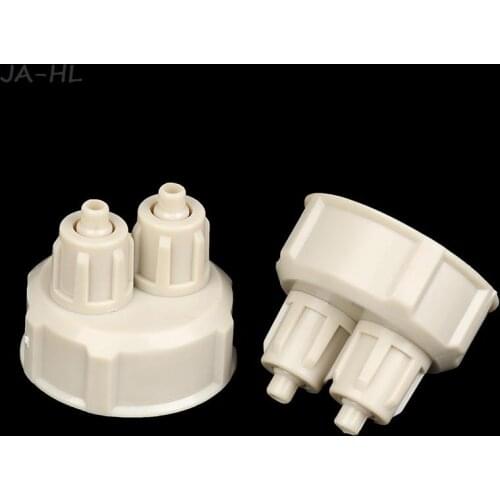 Aquarium Multifunction DIY CO2 System Kit Generator Bottle Cap Fish Tank Self made carbon dioxide generator 2Pcs