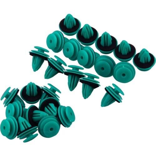 25PCS/Set Replacement for Toyota 90467-10188 Car Fender Bumper Auto Fastener Hole Door Trim Panel Plastic Clips Rivets