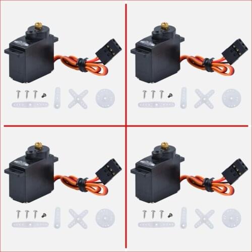 4PCS JX Servo PDI-1109MG 9g 2.5kg Metal Gear digital Core Servo For Fixed Wing 1/18 RC Car Boat Robot Arm Helicopter