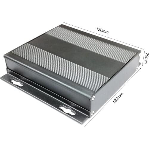 1PC Aluminum Enclosure 132*29*120mm Electric Splitted Box PCB Project Wall Mounting Extruded Case DIY NEW