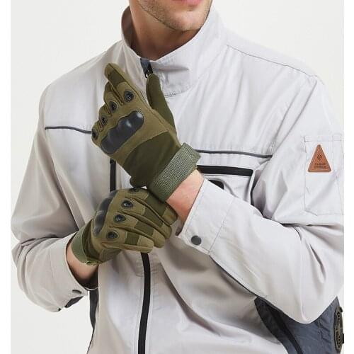 Army Combat Military Tactical Gloves Paintball Airsoft Hunting Shooting Outdoor Riding Fitness Fingerless/Full Finger Gloves