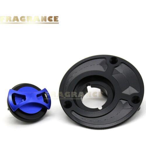 CNC Billet Tank Fuel Cover For yamaha FJR1300 all years TT600E/TT600S 1993-1999 All Years Moto Oil Cap Accessories Gas Cap