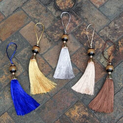 Jewelry Long Crafts Tassel for Bag Home Decoration Accessories Silk Tassels Fringe Curtains Keychain Doors Brush DIY Decorative