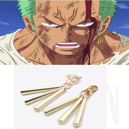 Dropshipping Anime Dragon Earring ZORO Cosplay Charm Earrings For Women Girls Lovely Gift