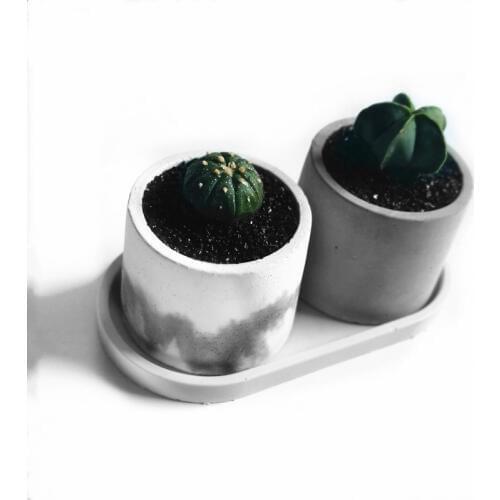 DIY Concrete Molds for Pot Round Flower Pot Molds Cement Planter Molds