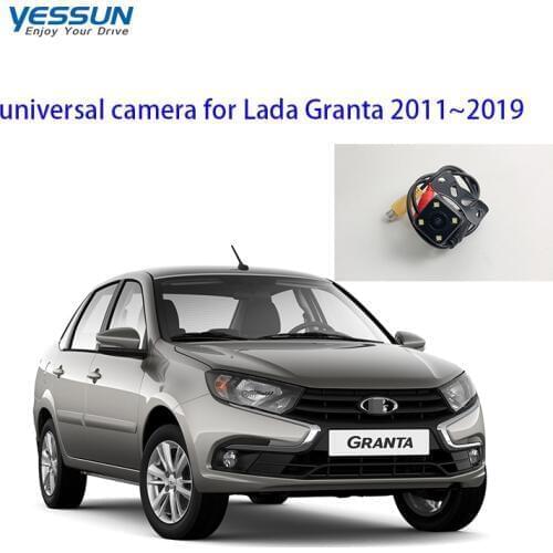 Yessun Car Rear View Camera 4 LED Night Vision Reversing Auto Parking Monitor car camera For Lada Granta 2011~2019