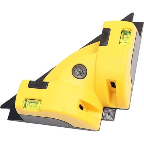 Right Angle 90 Degree Vertical Horizontal Laser Level Square Projection Laser Measurement Tools Level Laser Ink line instrument