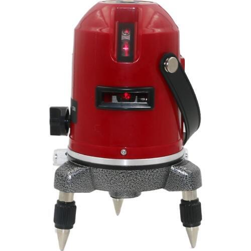 Hot Sale High Accuracy Laser Level 360 Degree Rotary Cross Laser Line Level Meter 5 lines 6 points NSQ56 Outdoor Tilt Mode Meter