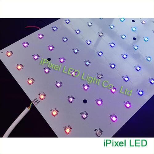 Multi color dc5v addressable ws2812b rgb led rigid matrix array