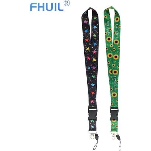 Mobile Phone Strap Lanyard for iPhone 12 11 Keys Neck Strap Cord Badge Gym Keychain Lanyards USB Holder DIY Hang Rope Lanyards